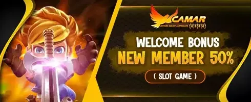 Welcome Bonus Member Baru promotional banner